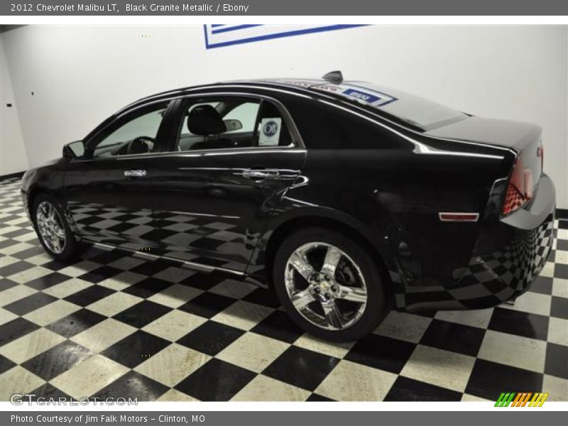 Black Granite Metallic / Ebony 2012 Chevrolet Malibu LT