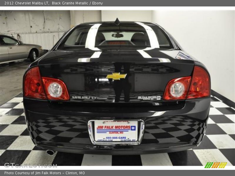 Black Granite Metallic / Ebony 2012 Chevrolet Malibu LT