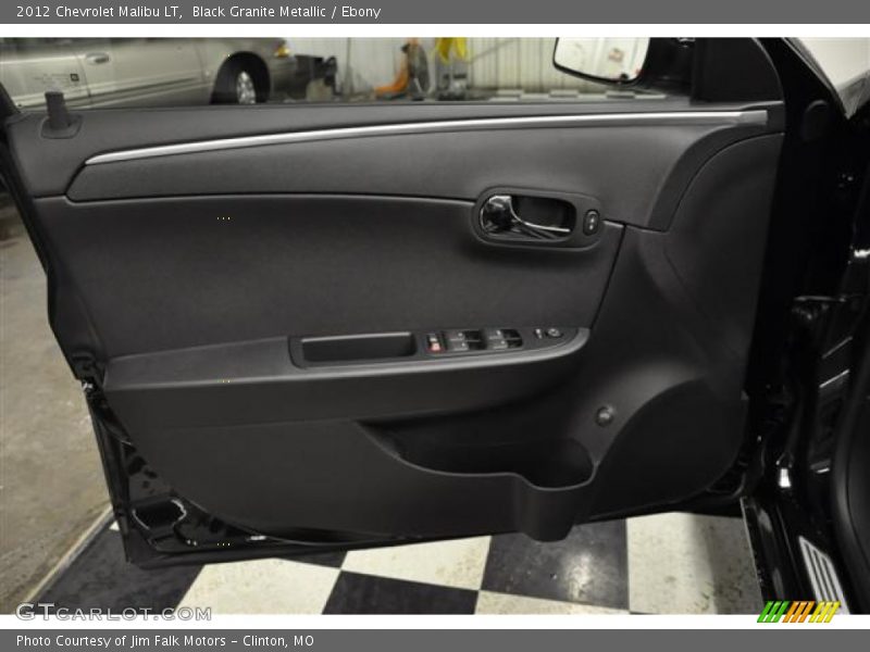 Black Granite Metallic / Ebony 2012 Chevrolet Malibu LT