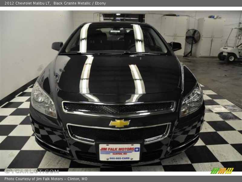Black Granite Metallic / Ebony 2012 Chevrolet Malibu LT