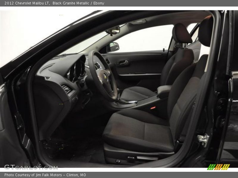 Black Granite Metallic / Ebony 2012 Chevrolet Malibu LT