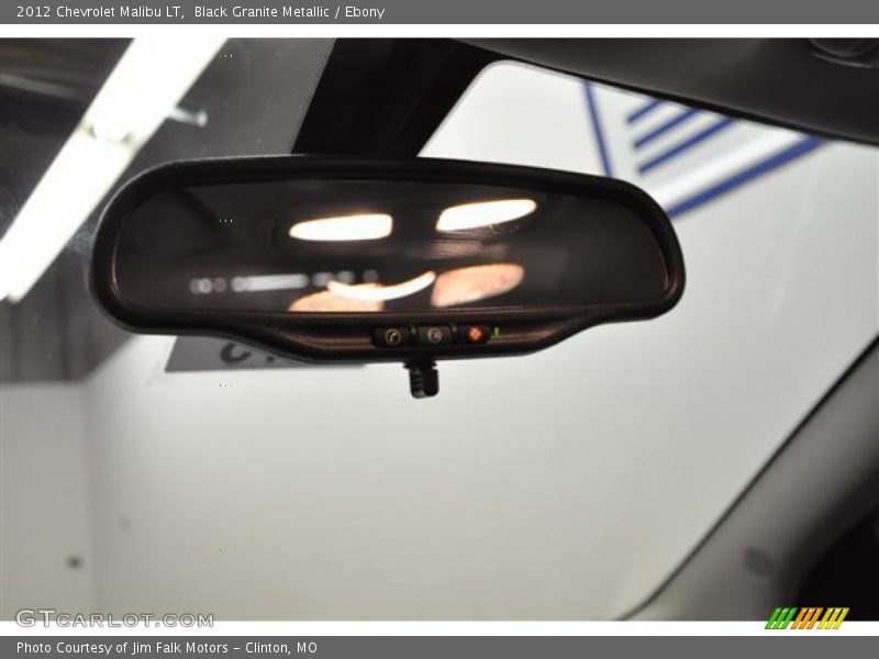 Black Granite Metallic / Ebony 2012 Chevrolet Malibu LT