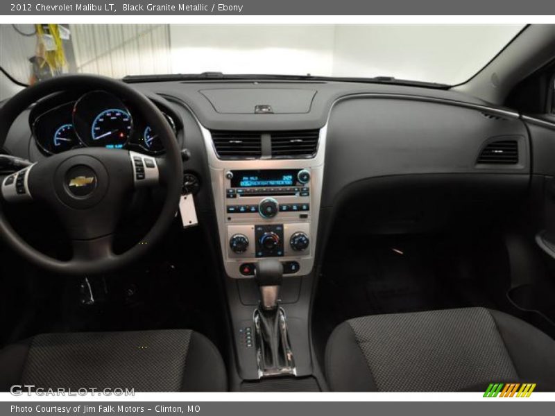 Black Granite Metallic / Ebony 2012 Chevrolet Malibu LT