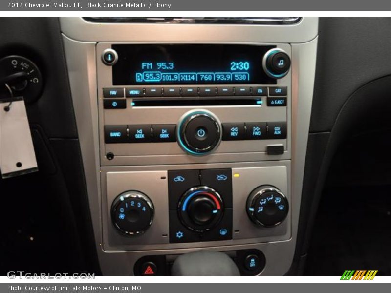 Black Granite Metallic / Ebony 2012 Chevrolet Malibu LT