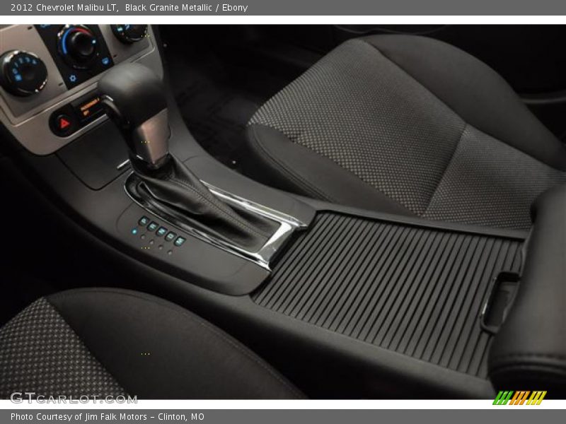Black Granite Metallic / Ebony 2012 Chevrolet Malibu LT