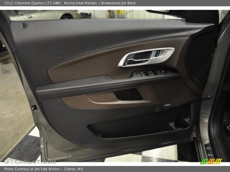 Mocha Steel Metallic / Brownstone/Jet Black 2012 Chevrolet Equinox LTZ AWD