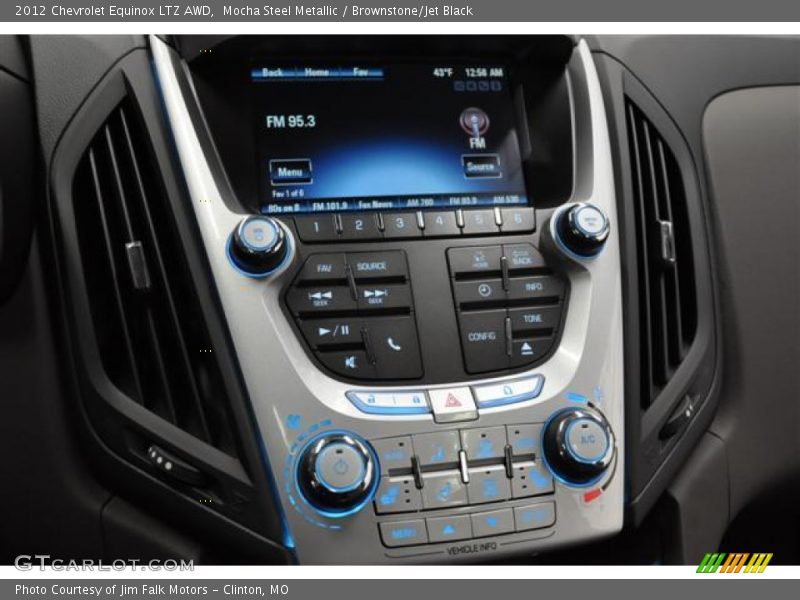 Mocha Steel Metallic / Brownstone/Jet Black 2012 Chevrolet Equinox LTZ AWD