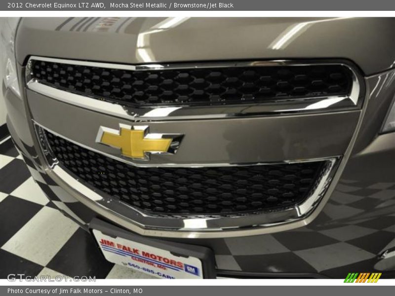 Mocha Steel Metallic / Brownstone/Jet Black 2012 Chevrolet Equinox LTZ AWD