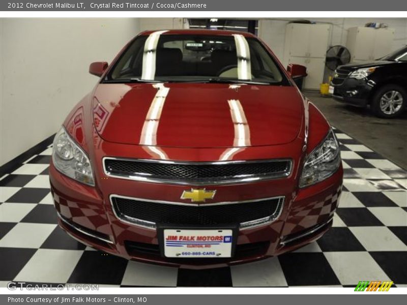 Crystal Red Tintcoat / Cocoa/Cashmere 2012 Chevrolet Malibu LT