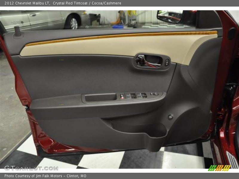 Crystal Red Tintcoat / Cocoa/Cashmere 2012 Chevrolet Malibu LT