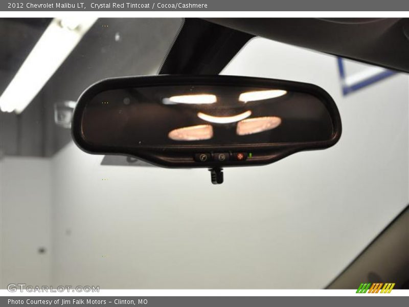 Crystal Red Tintcoat / Cocoa/Cashmere 2012 Chevrolet Malibu LT