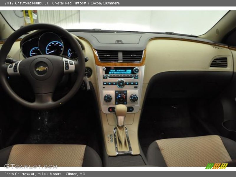 Crystal Red Tintcoat / Cocoa/Cashmere 2012 Chevrolet Malibu LT