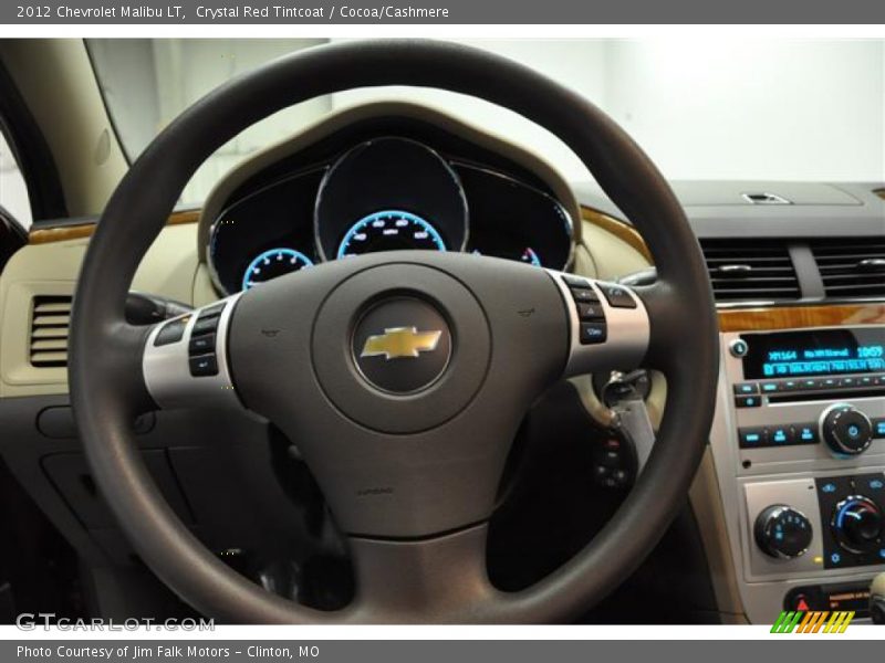 Crystal Red Tintcoat / Cocoa/Cashmere 2012 Chevrolet Malibu LT