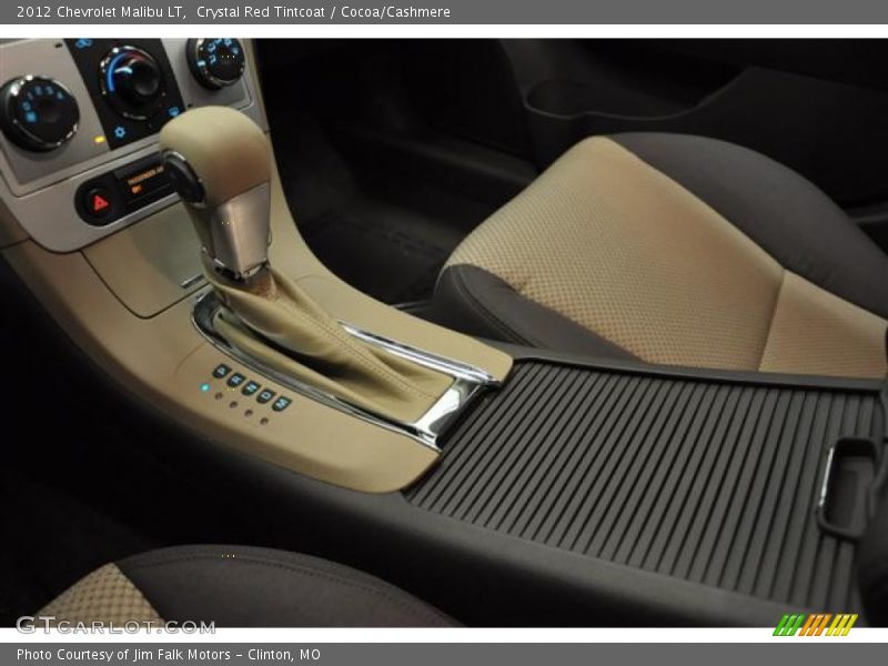 Crystal Red Tintcoat / Cocoa/Cashmere 2012 Chevrolet Malibu LT