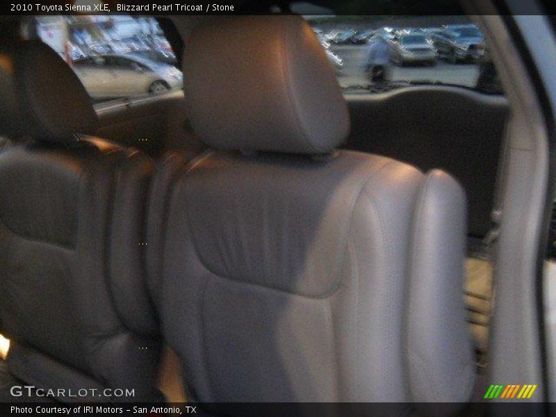 Blizzard Pearl Tricoat / Stone 2010 Toyota Sienna XLE