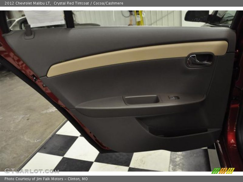 Crystal Red Tintcoat / Cocoa/Cashmere 2012 Chevrolet Malibu LT
