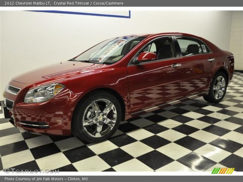 Crystal Red Tintcoat / Cocoa/Cashmere 2012 Chevrolet Malibu LT