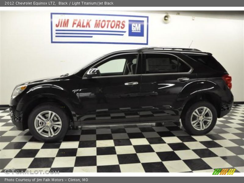 Black / Light Titanium/Jet Black 2012 Chevrolet Equinox LTZ