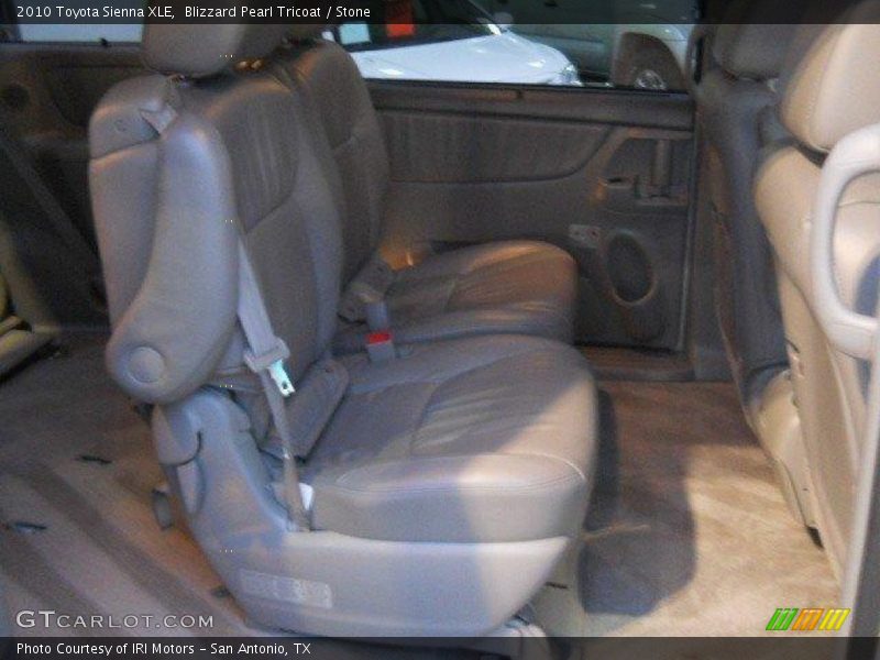 Blizzard Pearl Tricoat / Stone 2010 Toyota Sienna XLE