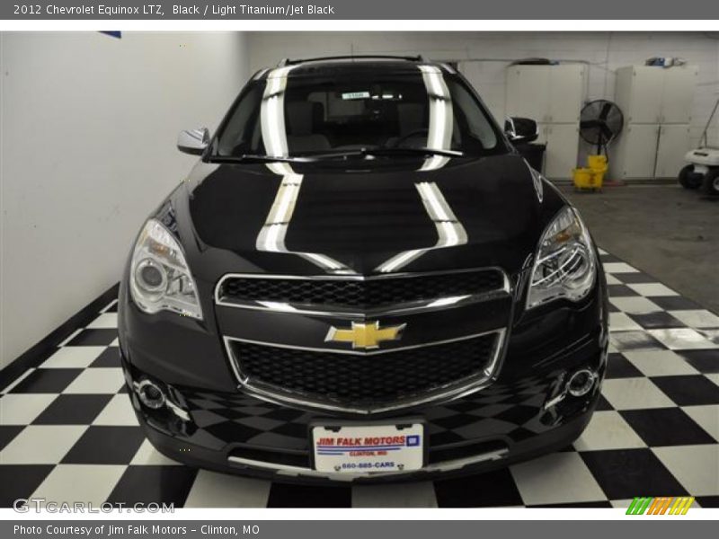 Black / Light Titanium/Jet Black 2012 Chevrolet Equinox LTZ