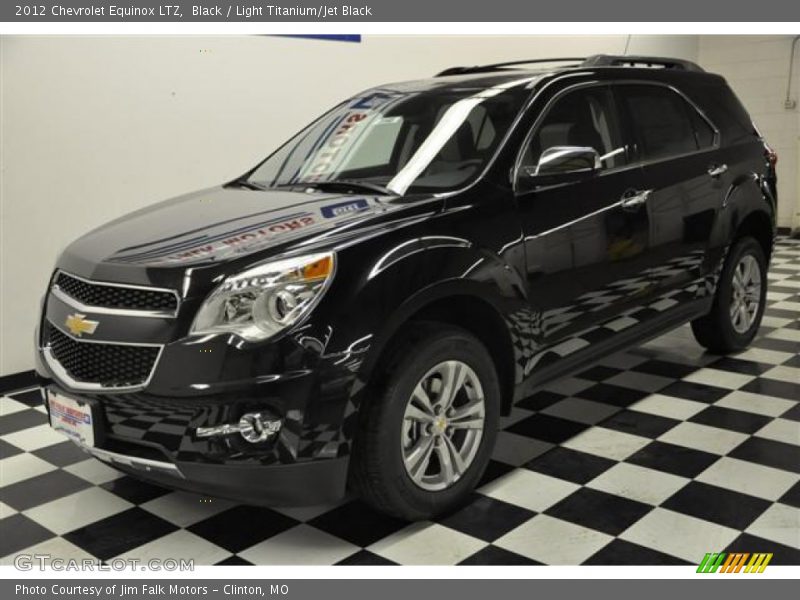 Black / Light Titanium/Jet Black 2012 Chevrolet Equinox LTZ