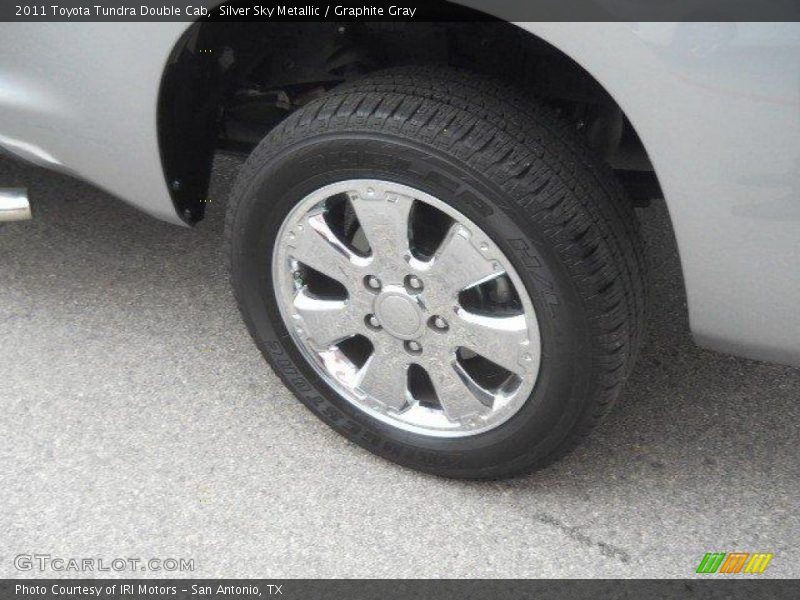 Silver Sky Metallic / Graphite Gray 2011 Toyota Tundra Double Cab