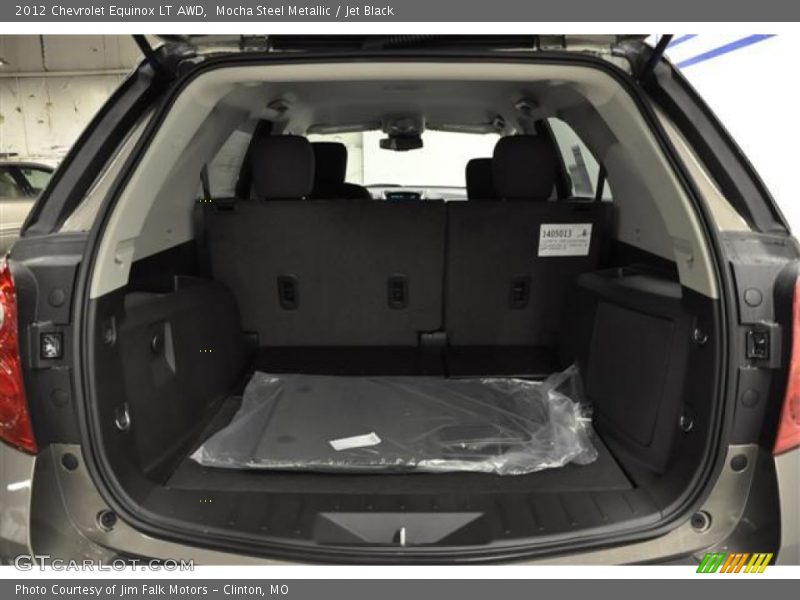 Mocha Steel Metallic / Jet Black 2012 Chevrolet Equinox LT AWD