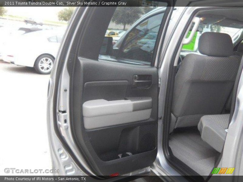 Silver Sky Metallic / Graphite Gray 2011 Toyota Tundra Double Cab