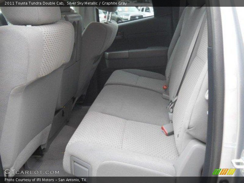Silver Sky Metallic / Graphite Gray 2011 Toyota Tundra Double Cab