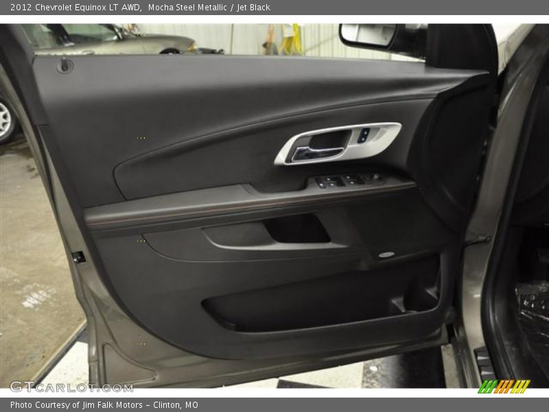 Mocha Steel Metallic / Jet Black 2012 Chevrolet Equinox LT AWD