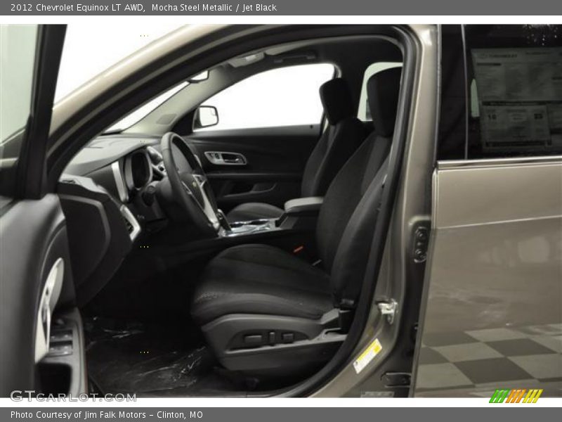 Mocha Steel Metallic / Jet Black 2012 Chevrolet Equinox LT AWD