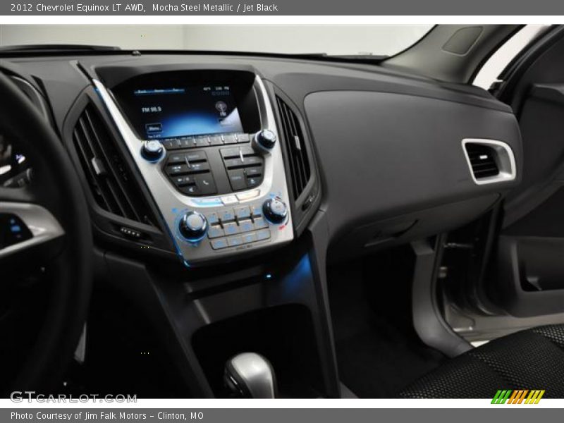 Mocha Steel Metallic / Jet Black 2012 Chevrolet Equinox LT AWD