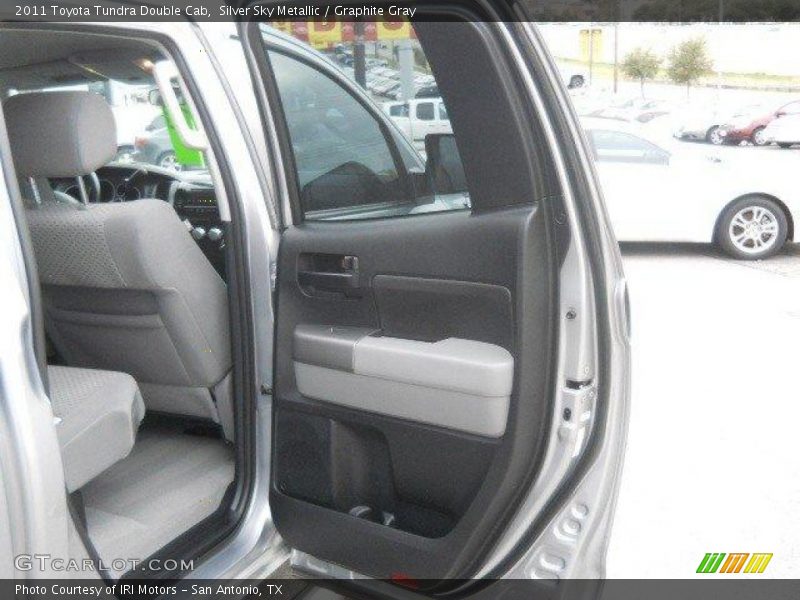 Silver Sky Metallic / Graphite Gray 2011 Toyota Tundra Double Cab