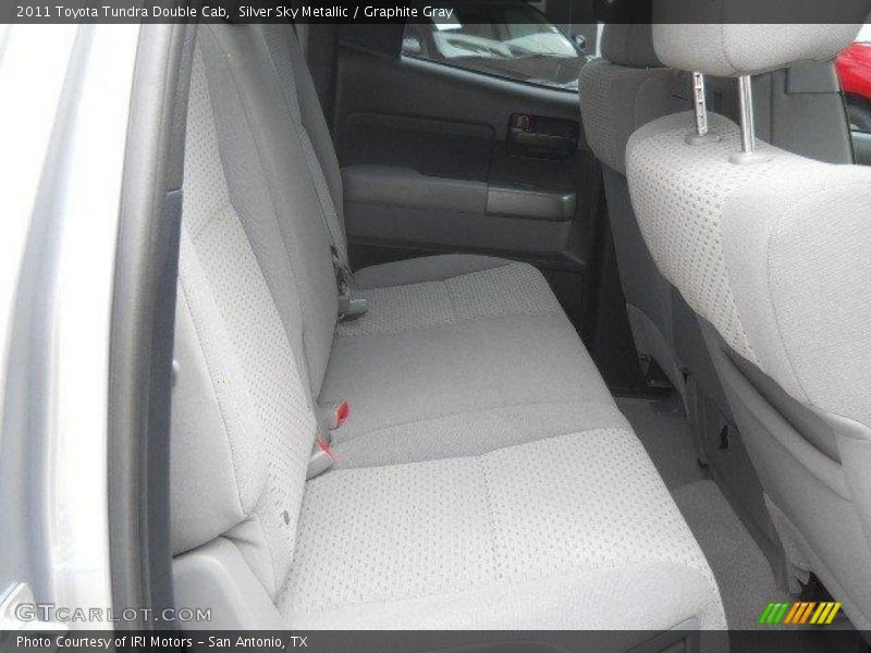 Silver Sky Metallic / Graphite Gray 2011 Toyota Tundra Double Cab