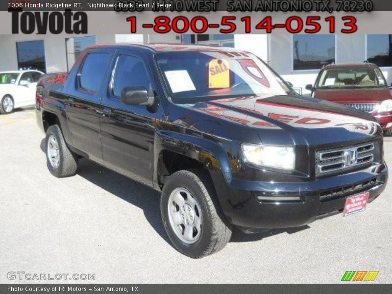 Nighthawk Black Pearl / Beige 2006 Honda Ridgeline RT