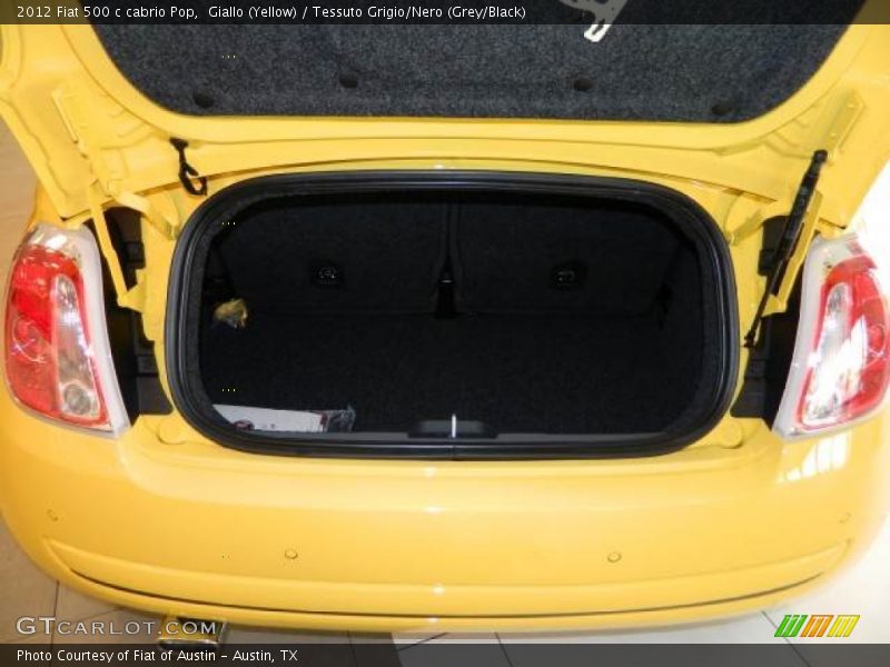  2012 500 c cabrio Pop Trunk