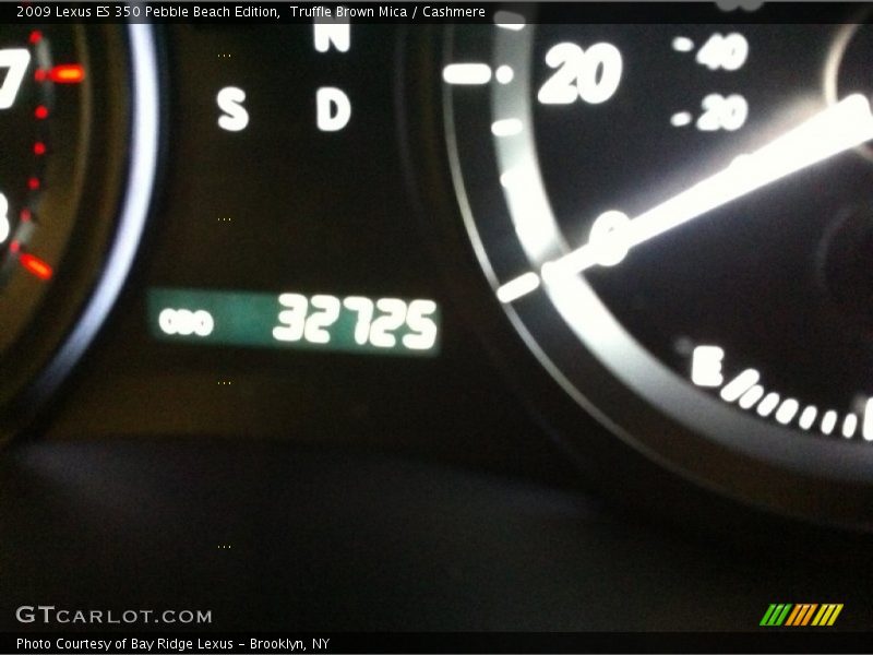 Truffle Brown Mica / Cashmere 2009 Lexus ES 350 Pebble Beach Edition