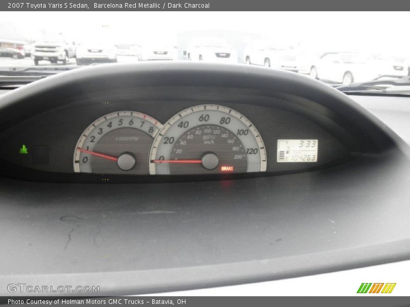  2007 Yaris S Sedan S Sedan Gauges