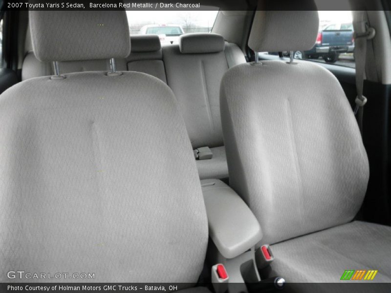 Barcelona Red Metallic / Dark Charcoal 2007 Toyota Yaris S Sedan
