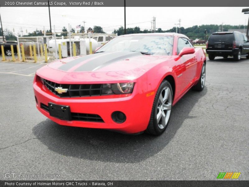 Victory Red / Black 2010 Chevrolet Camaro LS Coupe