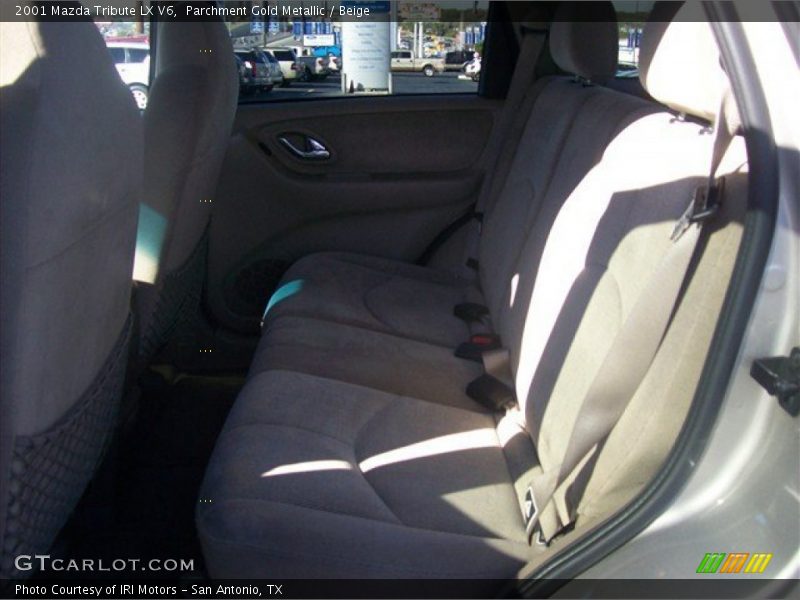 Parchment Gold Metallic / Beige 2001 Mazda Tribute LX V6