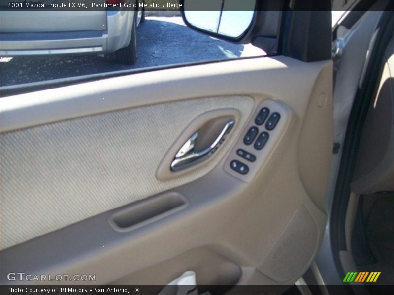Parchment Gold Metallic / Beige 2001 Mazda Tribute LX V6
