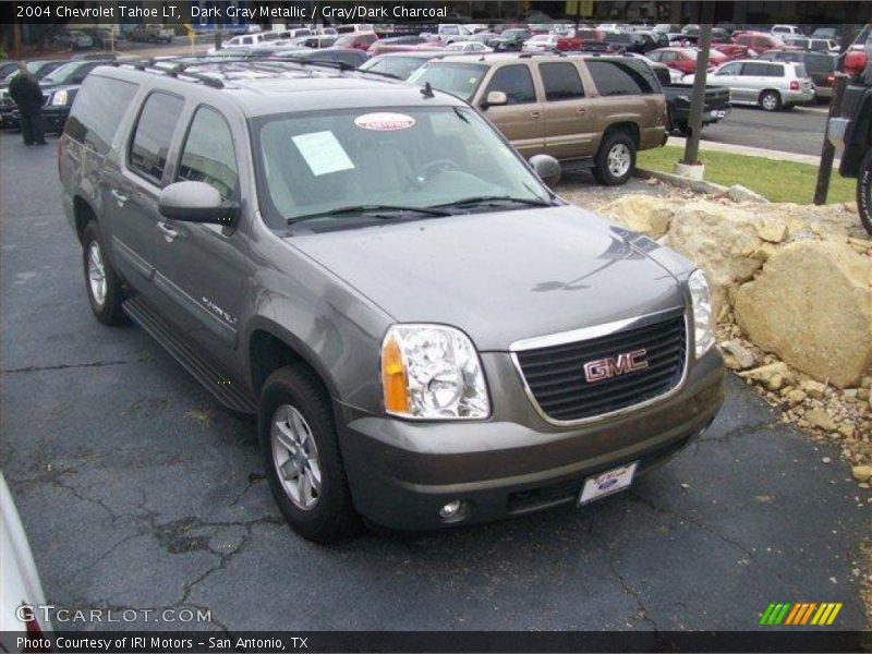 Dark Gray Metallic / Gray/Dark Charcoal 2004 Chevrolet Tahoe LT