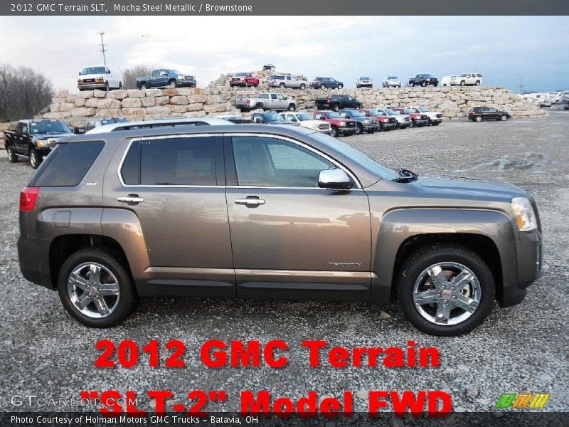 Mocha Steel Metallic / Brownstone 2012 GMC Terrain SLT