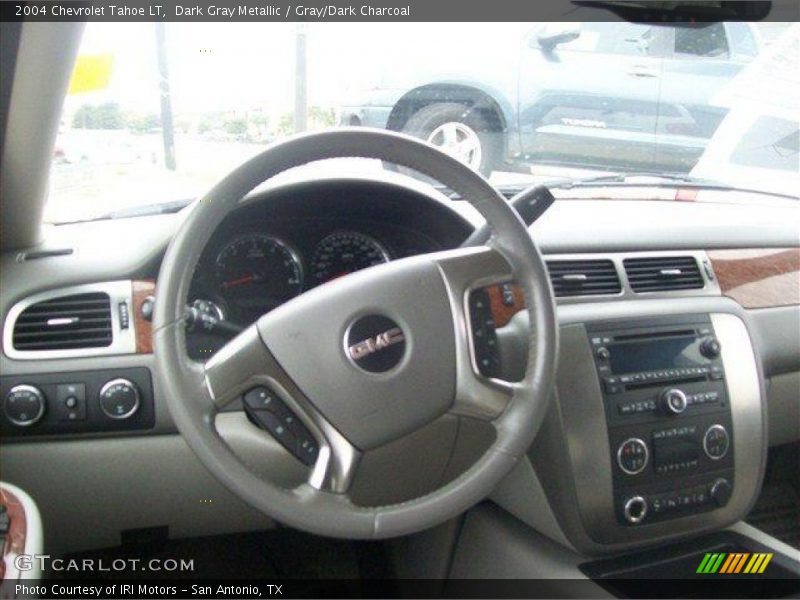 Dark Gray Metallic / Gray/Dark Charcoal 2004 Chevrolet Tahoe LT