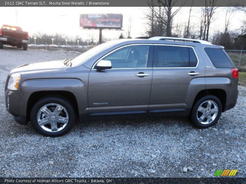 Mocha Steel Metallic / Brownstone 2012 GMC Terrain SLT