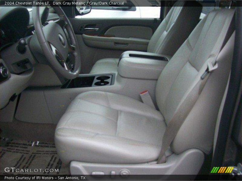 Dark Gray Metallic / Gray/Dark Charcoal 2004 Chevrolet Tahoe LT