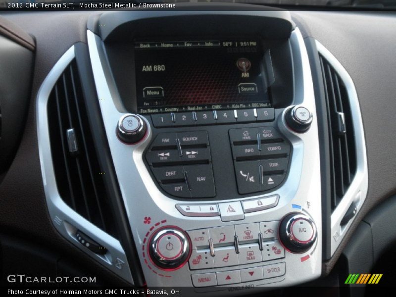 Mocha Steel Metallic / Brownstone 2012 GMC Terrain SLT