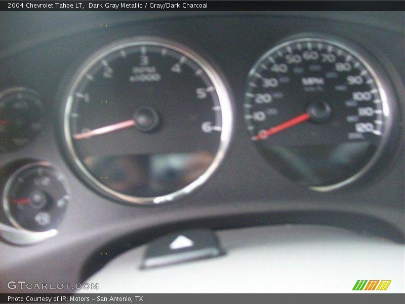Dark Gray Metallic / Gray/Dark Charcoal 2004 Chevrolet Tahoe LT