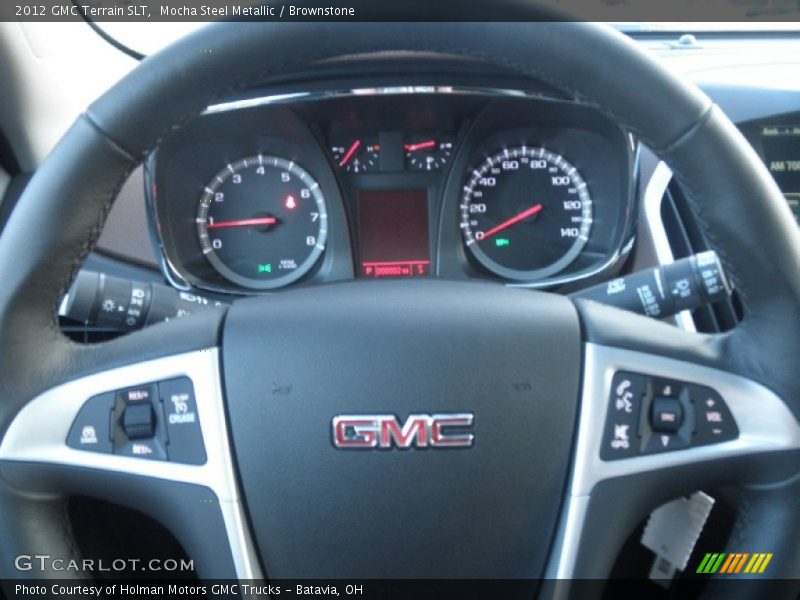 Mocha Steel Metallic / Brownstone 2012 GMC Terrain SLT